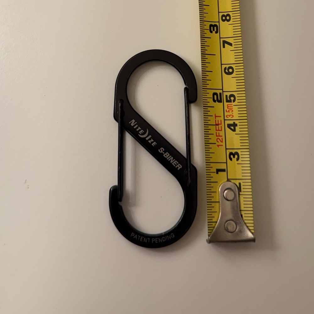 Nite Ize S-Biner #3 Stainless-Steel Dual Carabiner